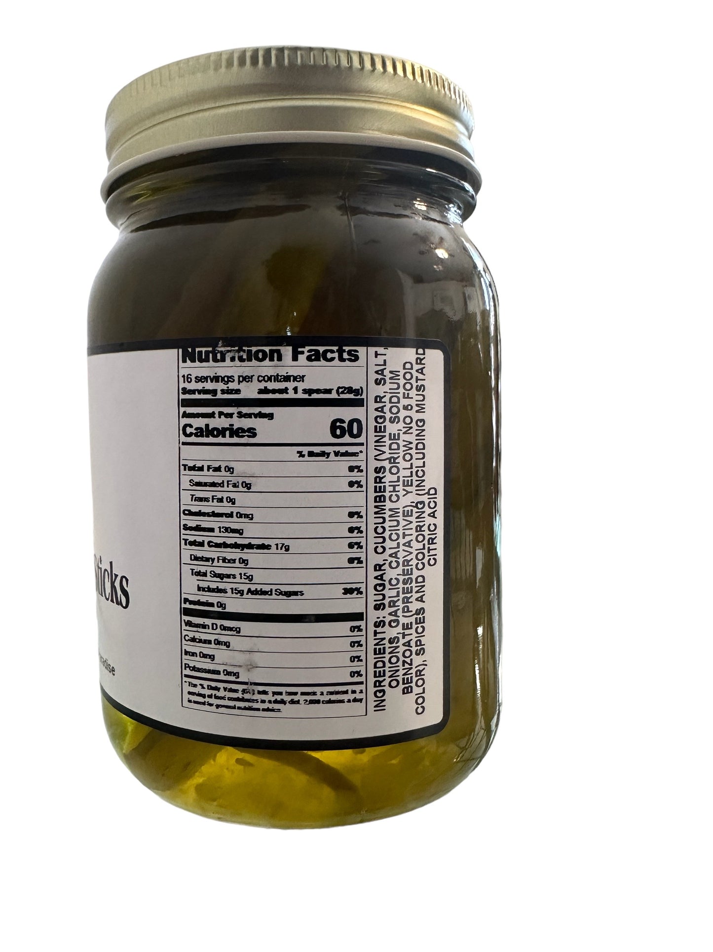 Candied Pickle Sticks