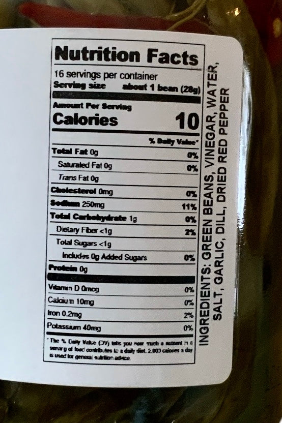 Dilled Green Beans