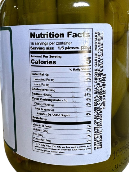 Pickled Okra