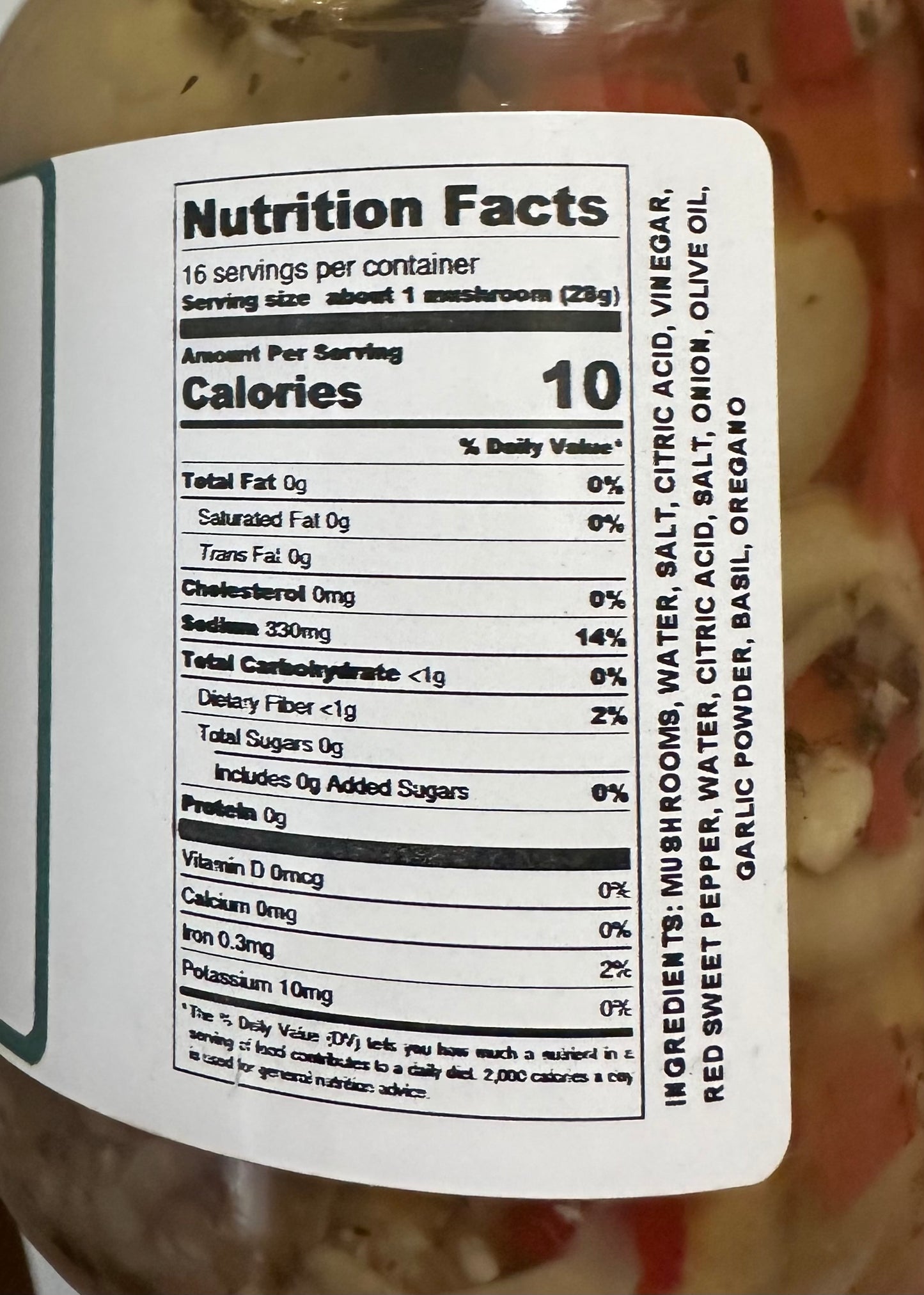 Marinated Mushrooms