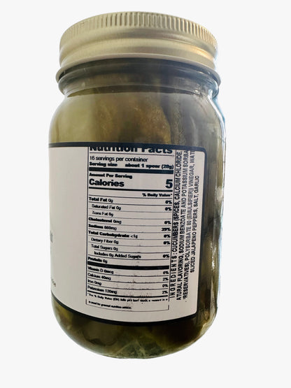 Garlic & SeaSalt Dilled Pickles